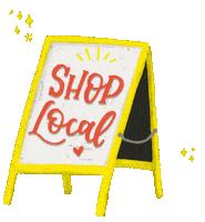 Illustration Shop Small Sticker