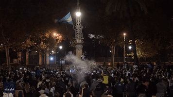 Celebrations in Barcelona as Argentina Advances to the World Cup Final