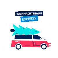 Christmas Car Sticker by Volkswagen Financial Services