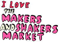 themakersandshakers teganiversen themakersandshakers makersandshakersmarket makersandshakers Sticker