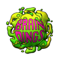Cbd Brain Dings Sticker by namslam