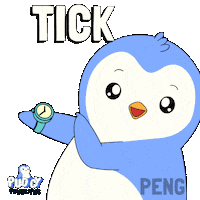 Tik Tok Waiting Sticker by Pudgy Penguins
