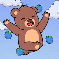 Happy Teddy Bear GIF by BEARISH