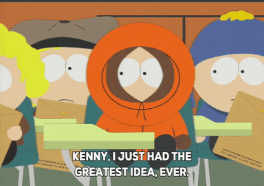 kenny mccormick ideas GIF by South Park 
