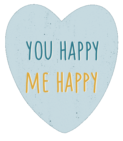 You Make Me Happy Sticker
