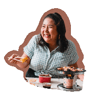 ilipotdelivery happy hungry yummy eating Sticker