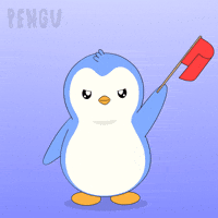 Red Flag No GIF by Pudgy Penguins