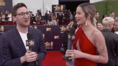 red carpet lol GIF by MTV Movie & TV Awards
