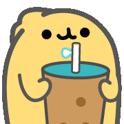 Kawai 珍珠奶茶 GIF