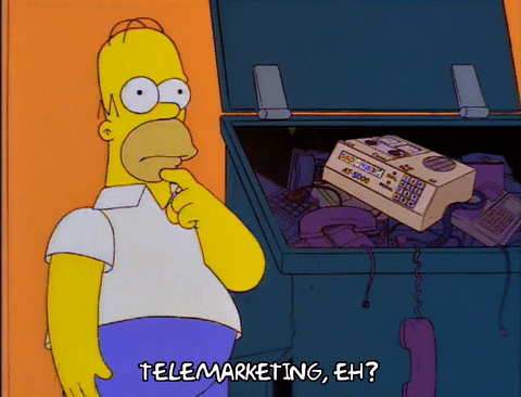 Episode 7 Telemarketing GIF by The Simpsons
