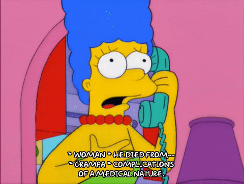 talking marge simpson GIF