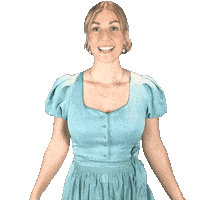 Oktoberfest Dirndl Sticker by Alpenhain