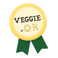 Veggie Medal Sticker by Les 3 Chouettes/Mazette