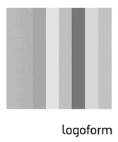 logoform fun rainbow colors pantone GIF