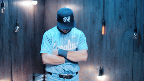 University Of North Carolina Baseball GIF by UNC Tar Heels