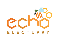 Bee Fly Hive Sticker by EchoElectuary