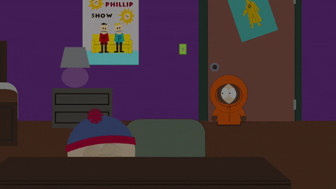 scared stan marsh GIF by South Park 