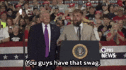 Donald Trump Swag GIF by PBS News