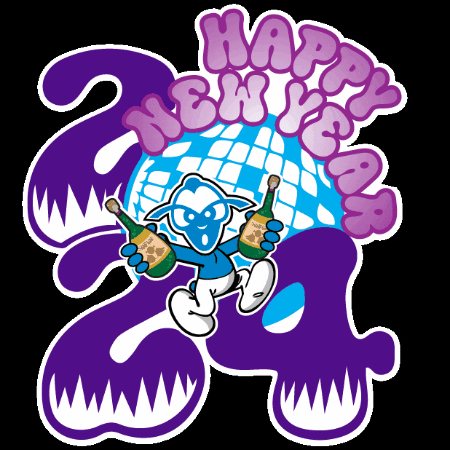 Happy New Year GIF by @Phetus88