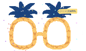Party Glass Sticker by Óticas Carol