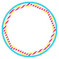 Circle Frame Sticker by しまみほ