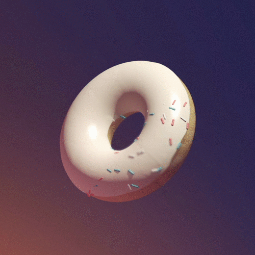 donut GIF by kans