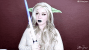 Star Wars Reaction GIF by Lillee Jean