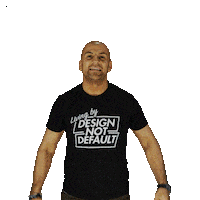 Design Yes Sticker by Aaron Sansoni