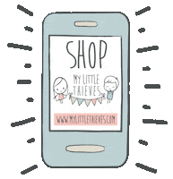 MyLittleThieves fashion kids shopping shop Sticker