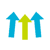 HabitatMinnesota new post point arrows minnesota Sticker