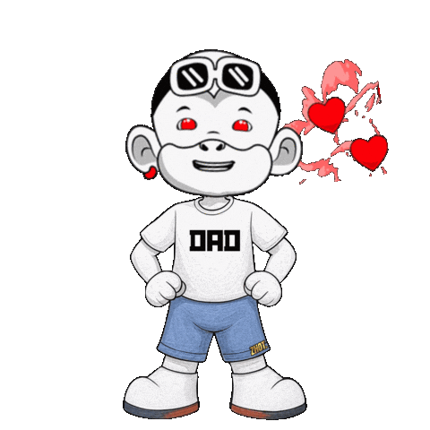 Best Dad Sticker by Zhot