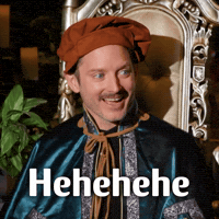 Elijah Wood Laughing GIF by Brittany Broski