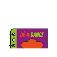 D D Livro Sticker by Dê+Dance