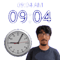 Nine Four 9Am Sticker