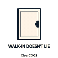 Walk In Kitchen Sticker by ClearCOGS