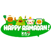 Happy Fried Chicken Sticker by K Fry My