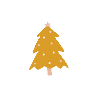 Sparkling Christmas Tree Sticker by NIDIVA