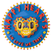 art love STICKER by Gutless Wonder