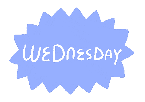 Wednesday Sticker