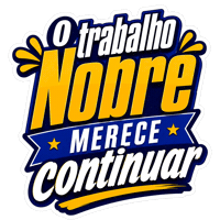 Deputado Sticker by Vereador Rafael Nobre