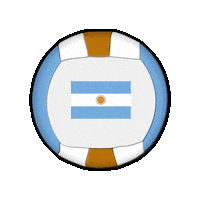 Ball Argentina Sticker by Swiss Dodgeball