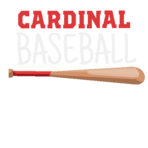 Cardinal Baseball Sticker by Lamar University