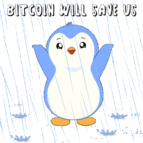 Crypto Pray Sticker by Pudgy Penguins
