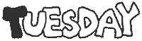 Happy Tuesday Sticker