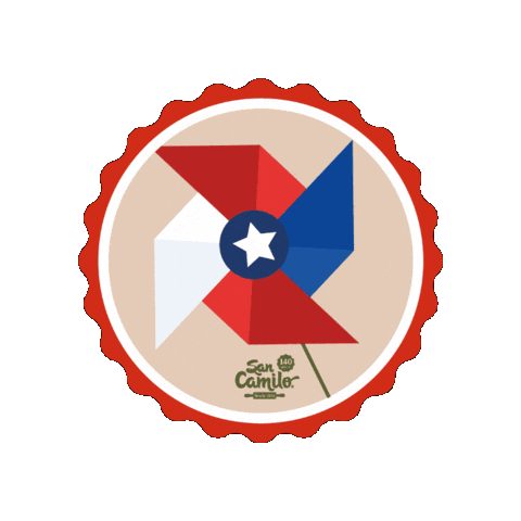 Fiestas Patrias Chile Sticker by San Camilo