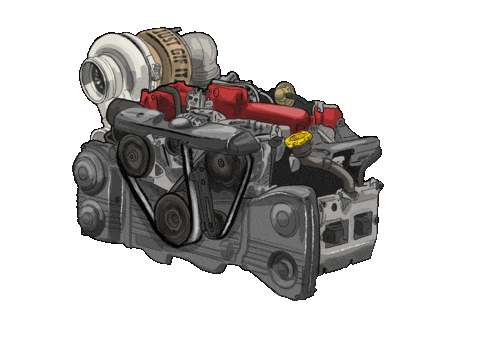 Racing Race Sticker by kneapolitan