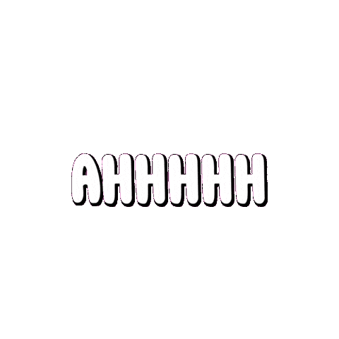 Scream Omg Sticker by Fugz Official