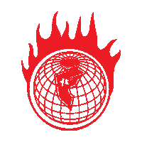 Fire World Sticker by famoussas