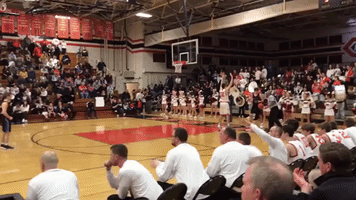 High School Crowd Loses It After Miracle 3-Pointer Wins Game