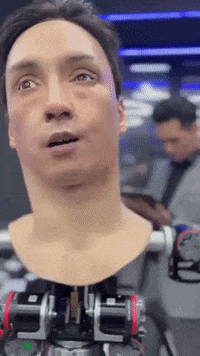 Robot Yes GIF by systaime